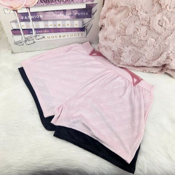 1X {Juicy Couture} Velvet Sleep Shorts - Picture 2 of 3